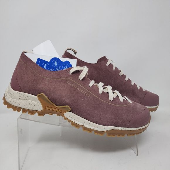 Garmont Hiking Shoes Womens 9 Grape Tikal Trail Outdoor Spell Out Logo Sneakers - Picture 3 of 8